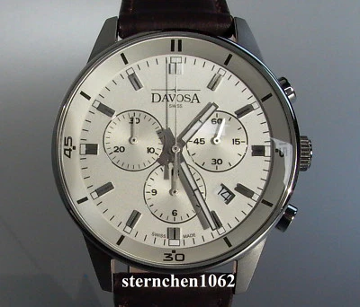 Davosa * Herrenuhr * Vireo Chronograph * 162.493.15 * Quarz - Bild 1 von 4