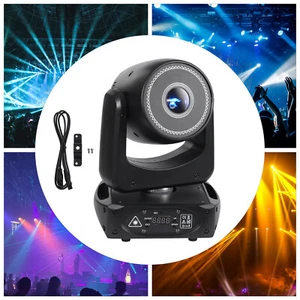 US schwarz Bühnenlaser Licht beweglicher Scheinwerfer Party Bühnenbeleuchtung für Bankette - Bild 1 von 21