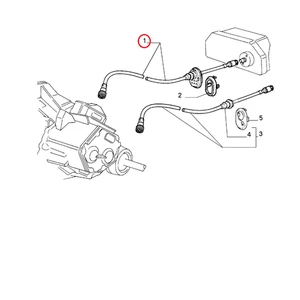 CAVO FLESSIBILE CONTACHILOMETRI FIAT UNO ORIGINALE 7761531 - Bild 1 von 1