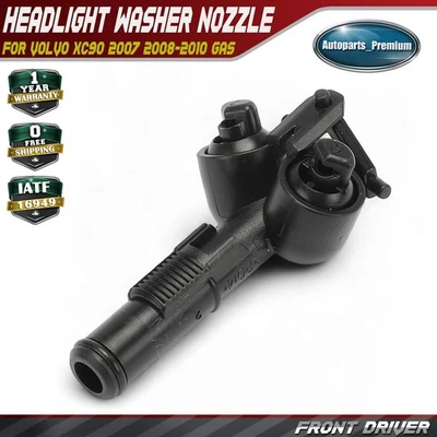 Driver Headlight Washer Nozzle Cleaning Jet for Volvo XC90 2007-2010 30698508 - Image 1 of 4