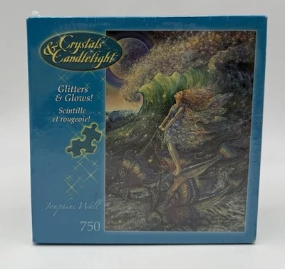 Josephine Cristalli da Parete e Lume di Candela Puzzle 750 Pezzi "Sogno del Surfista" ~ Nuovo - Immagine 1 di 4