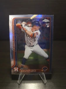 2025 Topps Chrome Rookie Zach Dezenzo Chrome Houston Astros - Picture 1 of 2