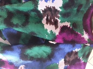 Balenciaga Seidenbluse Gr. 40 (fr), Wunderschönes MUSTER, Halbarm Vintage - Bild 1 von 8