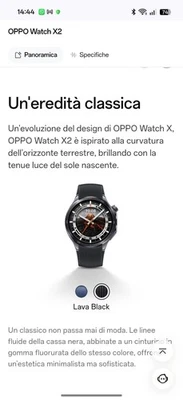 OPPO Watch X2 Italia Nuovo In Scatola Mai Aperta  - Immagine 1 di 3