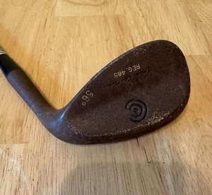Cleveland REG 485 Tour Action Raw Sand Wedge 56° Nicely Rusty 36.5” Long - Picture 1 of 5