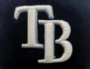 Tampa Bay Rays Embroidered Blue Cap Hat OC Sports TEAM MLB Strap Back - Picture 1 of 9