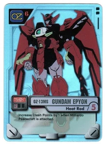 2000 Gundam M.S. War TCG - OZ-13MS Gundam Epyon MS-047 - Holo Foil Bandai - Picture 1 of 3