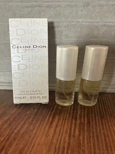 Celine Dion Perfums Eau Toilette Spray 11mle .375FLoz (2) - Picture 1 of 5