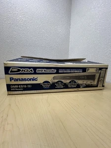 Panasonic DMR-ES15 DVD Recorder Player New Open Box NOS! MULTI-FORMAT! W/ Remote - Picture 1 of 6