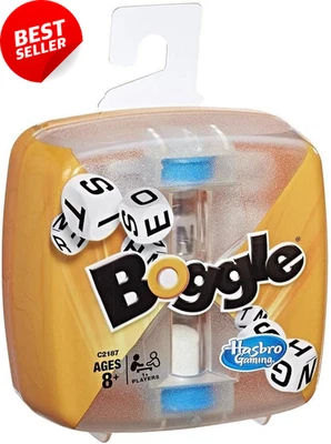 BOGGLE Hasbro C2187, Original Word Search Game for Family, Ages 8+, Yellow/Blue - image 1 of 4