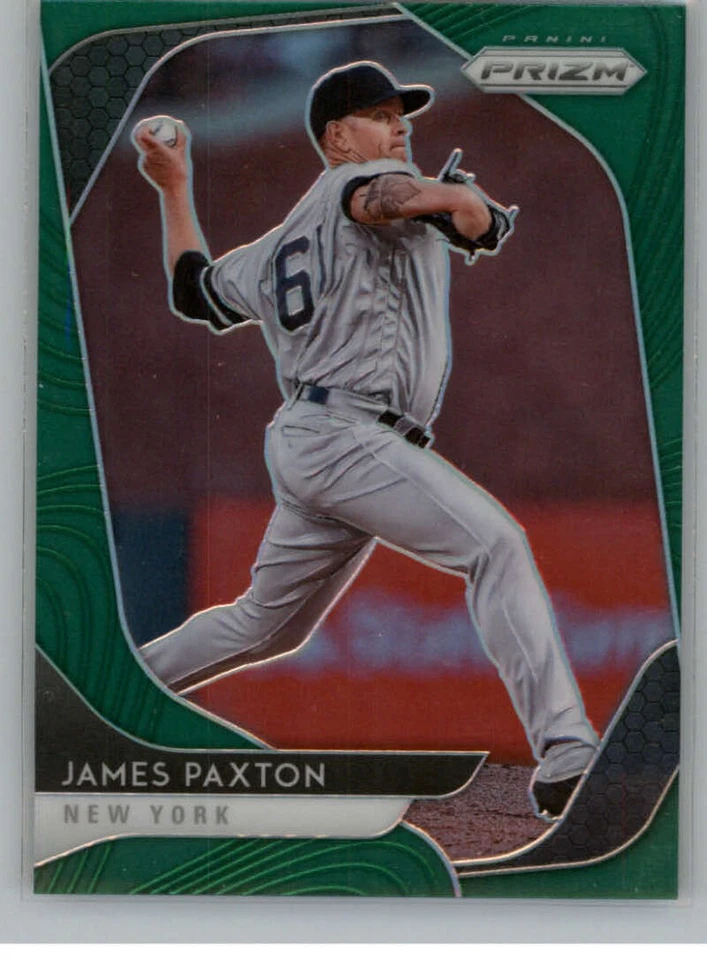 Параллельные переливающиеся бейсбольные карточки 2020 Prizm Green Prizm MLB PA выбор из списка - Изображение 1 из 1