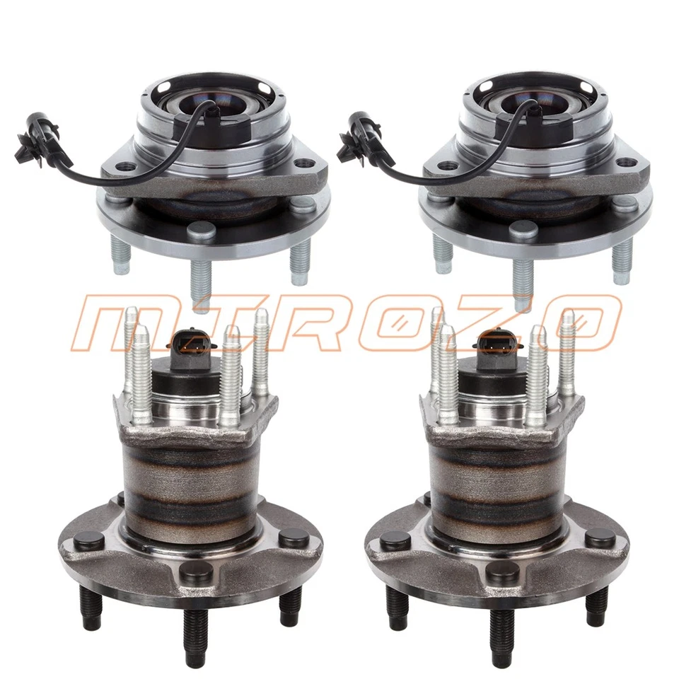 4x Cojinetes de cubo de rueda delanteros traseros para Chevrolet Cobalt 2009-2010 513214 Foto 1 de 4