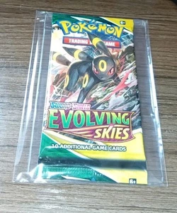 Pokémon TCG Evolving Skies Miscut Shift Error Booster Pack Brandneu Sealed - Bild 1 von 2