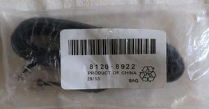 Black RJ11 ADSL Router Cable Telephone Lead For BT/SKY/PlusNet Broadband Phone - Picture 1 of 1