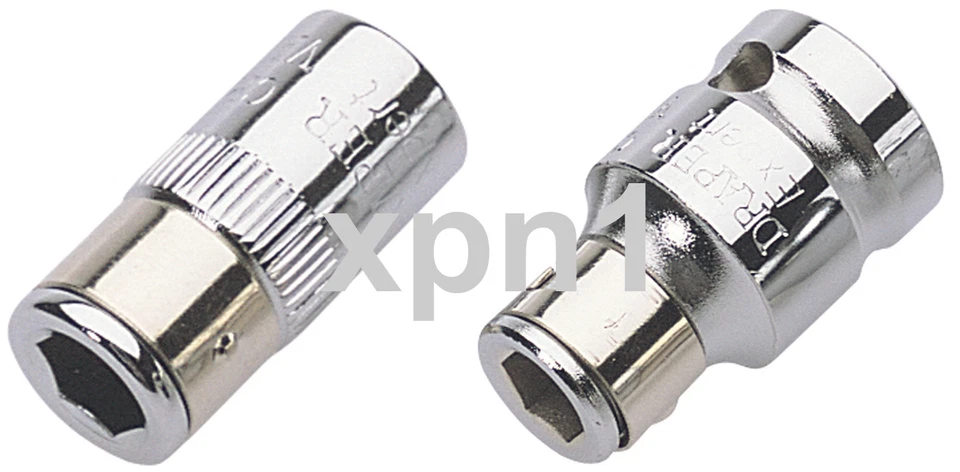 Draper Expert 1/4 & 3/8 Drive 1/4 Hex Screwdriver Bit Holder Socket 31998 31999