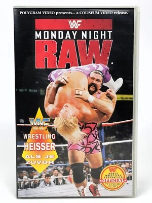WWF Monday Night RAW | VHS Videokassette | 1994 - Bild 1 von 4
