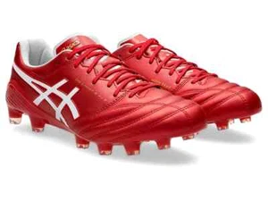 ASICS DS LIGHT X-FLY 5 1101A047 601 Classic Red White Soccer Cleats - Picture 1 of 12