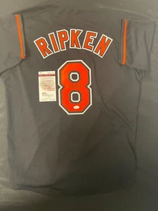 SIGNED ORIOLES CAL RIPKEN JR AUTOGRAPHED JERSEY JSA COA - Picture 1 of 4