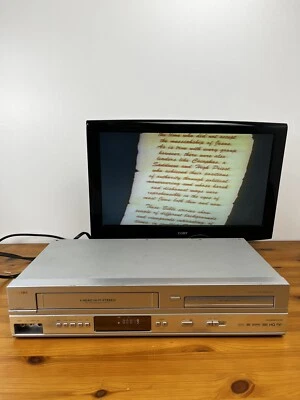 Philips DVP3200V DVD/VCR Combo Reproductor Grabadora VCR - DVD/VHS Dolby Reproducción Larga Foto 1 de 4