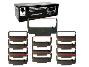 Repuesto de cinta de tinta compatible para ERC 30 34 38 B/R ERC38 NK506, 8 paquetes - Imagen 1 de 5