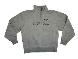 JanSport UNIVERSITY OF SAN DIEGO USD Gray Warm COLLEGE SWEATSHIRT Gym Women's M - Picture 1 of 6