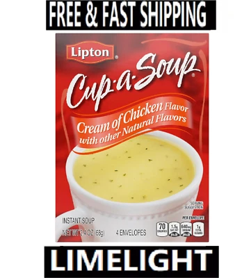 SOUP SECRETS Lipton Sopa Instantánea Crema de Pollo 4 Cuentas Para una Taza Caliente de Sopa Foto 1 de 4