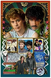 Hall & Oates Tribute poster - 11x17" - Vivid Colors! - Picture 1 of 3