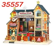 Lemax #35557 Pasticceria Christmas Cookies Rising Star NUOVO