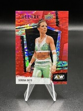 SERENA DEEB 2023 Upper Deck AEW Allure Red Rainbow No. 13
