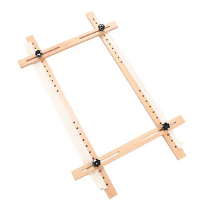 Wooden Embroidery Frame Rectangle For Display 60x100cm Craft Sewing Accessory - Picture 1 of 24