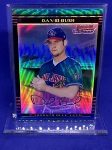 2002 Bowman Chrome Draft Picks & Prospects - Refractor #BDP55 Dave Bush /300 - Picture 1 of 2