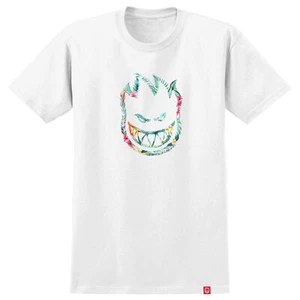 Spitfire Wheels Shirt Floral Bighead White - Picture 1 of 1