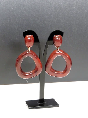 Pendientes colgantes redondos de resina para mujer CHICO’S Jewelry NUEVO Foto 1 de 4