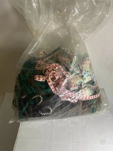 Large Lot Of Used Shoe Laces Assorted Lengths Styles Colors Condition Kids Adult - Picture 1 of 11