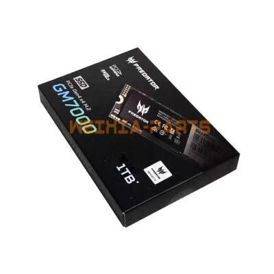 1PC New Acer Preoator SSD GM7000 1TB 7400MB/s Pcle4.0 independence cache - Image 1 of 4