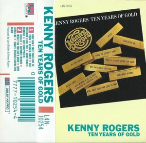 Kenny Rogers Ten Years Of Gold Cassette Tape Used/Like New - Picture 1 of 3