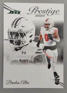 Braelon Allen New York Jets RC Rookie Panini Prestige 2024 NFL #365 - Foto 1 di 2