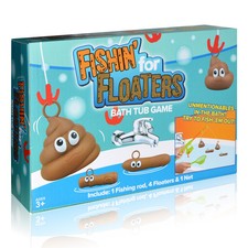 Fishing For Floaties Floaters Novelty Poo Game Kids Bath Time Fun Water Hot Toy