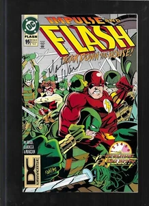 Flash 95 1994 Terminal Velocity signed Mark Waid Mid-Ohio Con - Picture 1 of 3