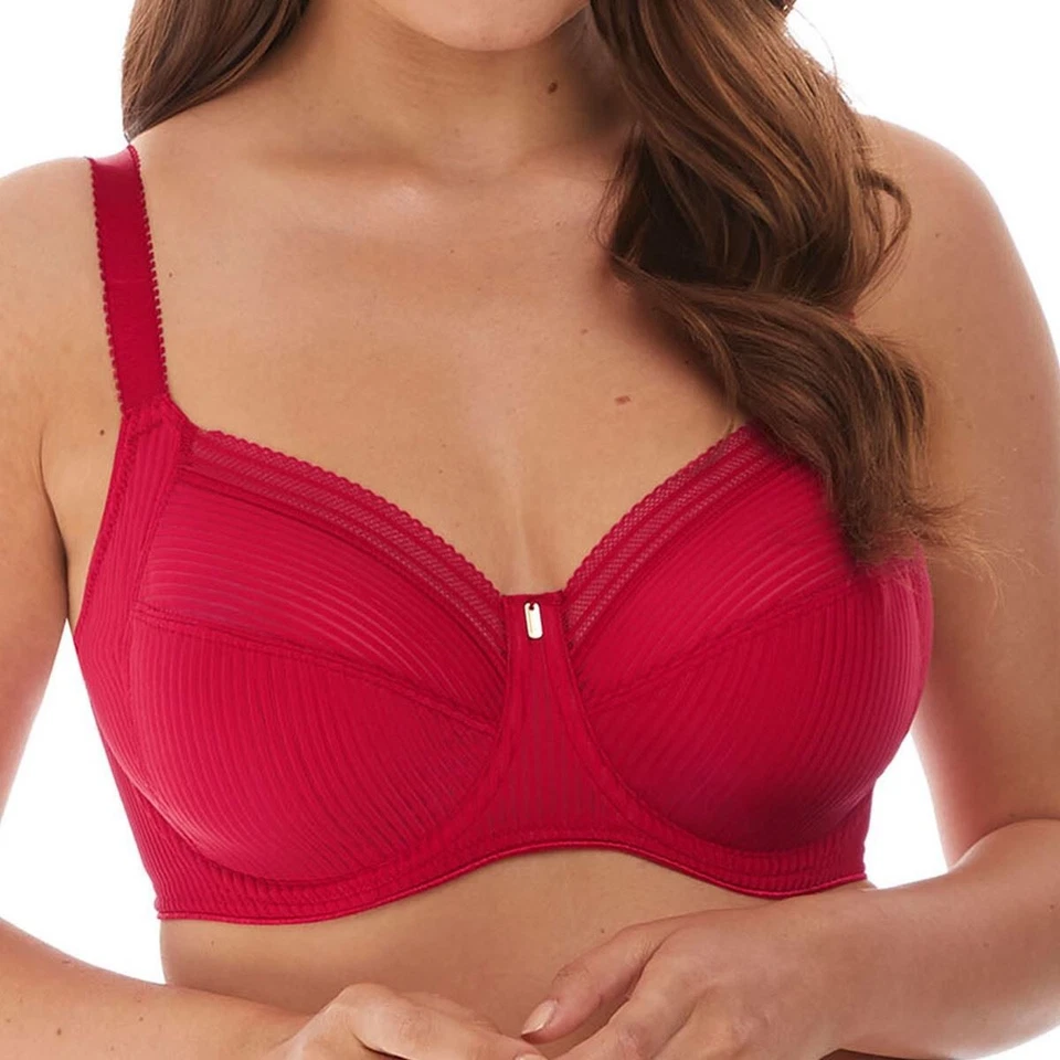 Fantasie Fusion Bra 3091 Underwired Side Support Full Cup Red Size 30DD - Image 1 of 1