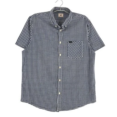 Camisa LEE Casual Formal Regular A Cuadros Para Hombre Talla XL - Imagen 1 de 4
