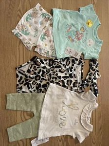 Bundle Of Baby Girls Clothes 0-3 Months New - Picture 1 of 4