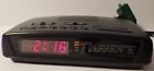 GPX Gran Prix AM FM Alarm Clock Radio Dual Alarm D602 9V Backup