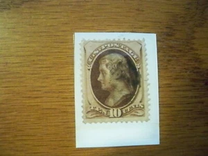 USA Used, 1870-71 Issue, Scott #150, 10 Cent Jefferson, Type A49 - Picture 1 of 1