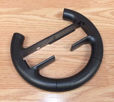 Ubisoft Thrustmaster Black Steering Wheel Only For Nintendo Wii Remote **READ**  - Image 1 of 3