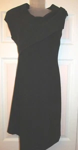 W118 by WALTER BAKER origami wearable art textured accents wiggle dress XS NWOT - Picture 1 of 11