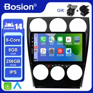 9'' Car Radio For Mazda 6 GG GY 04-15 Android 14 GPS SAT WIFI 8+256G USB CarPlay - Bild 1 von 12