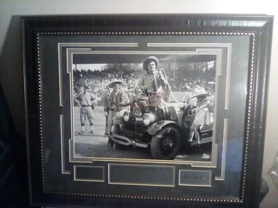 BABE RUTH & LOU GEHRIG IMAGEN ENMARCADA PROFESIONALMENTE Y FIRMAS FACSÍMIL Foto 1 de 4