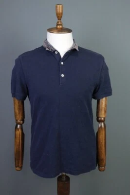 Camiseta polo Missoni azul manga corta elástica talla M Foto 1 de 4