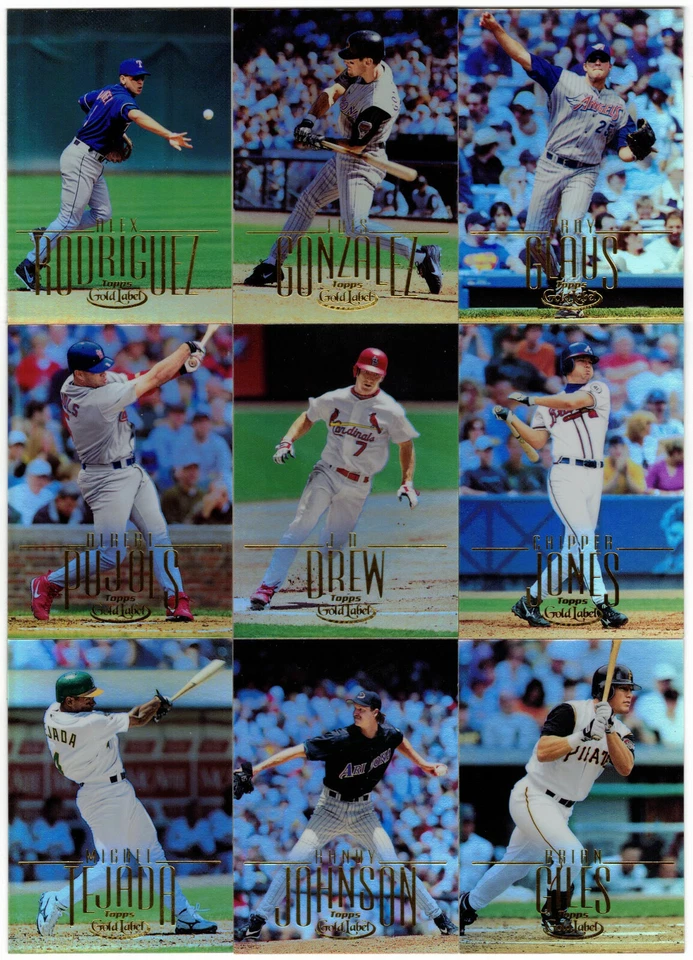 2002 Topps Baseball Gold Label You Pick the Card Finish Your Set - Image 1 of 1